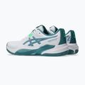 Încălțăminte de padel pentru bărbați Asics Gel-Challenger 15 Padel white/misty pine 4