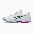 Încălțăminte de tenis pentru bărbați ASICS Solution Speed FF 4 Clay white/digital sakura 2