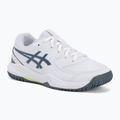 Încălțăminte de tenis pentru femei ASICS Gel-Dedicate 8 GS Jr white/ironclad