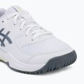 Încălțăminte de tenis pentru femei ASICS Gel-Dedicate 8 GS Jr white/ironclad 7