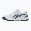 Încălțăminte de tenis pentru femei ASICS Gel-Dedicate 8 GS Jr white/ironclad 2