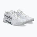Încălțăminte de tenis pentru femei ASICS Gel-Dedicate 9 In white/pure silver