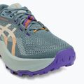Încălțăminte de alergare pentru femei ASICS Trabuco 14 foggy teal/radiant amethyst 7