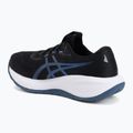 Încălțăminte de alergare pentru bărbați ASICS Gel-Cumulus 28 black/neon blue 3