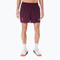 Pantaloni scurți de tenis pentru bărbați ASICS Padel Court 7IN dark aubergine