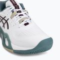 Încălțăminte de tenis pentru bărbați ASICS Gel-Resolution X Clay white/dark aubergine 7