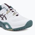 Încălțăminte de tenis pentru bărbați ASICS Gel-Resolution X white/dark aubergine 7