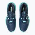 Încălțăminte de tenis pentru bărbați ASICS Gel-Resolution X night sky/illuminate mint 4
