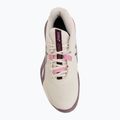 Încălțăminte de tenis pentru femei ASICS Gel-Resolution X Clay soft oat/dark aubergine 5