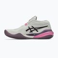 Încălțăminte de tenis pentru femei ASICS Gel-Resolution X Clay soft oat/dark aubergine 2