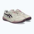 Încălțăminte de tenis pentru copii ASICS Gel-Resolution X GS soft oat/dark aubergine