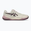 Încălțăminte de tenis pentru copii ASICS Gel-Resolution X GS soft oat/dark aubergine 2