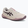 Încălțăminte de tenis pentru copii ASICS Gel-Resolution X GS soft oat/dark aubergine