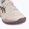 Încălțăminte de tenis pentru copii ASICS Gel-Resolution X GS soft oat/dark aubergine 7