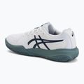 Încălțăminte de tenis pentru copii ASICS Gel-Resolution X GS Clay white/midnight 3