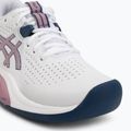 Încălțăminte de tenis pentru femei ASICS Gel-Challenger 15 Indoor white/taro purple 7