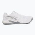 Încălțăminte de padel pentru femei ASICS Gel-Dedicate 9 Padel W white/pure silver 2