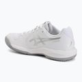 Încălțăminte de padel pentru femei ASICS Gel-Dedicate 9 Padel W white/pure silver 3