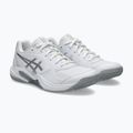 Încălțăminte de padel pentru femei ASICS Gel-Dedicate 9 Padel W white/pure silver