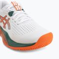 Încălțăminte de padel pentru bărbați Asics Gel-Challenger 15 Padel White/Energy Orange 7