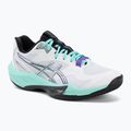 Încălțăminte de volei pentru femei ASICS Sky Elite FF 4 white/radiant amethyst