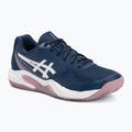 Încălțăminte de tenis pentru femei ASICS Gel-Dedicate 9 Clay W independence blue/white