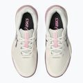 Încălțăminte de tenis pentru copii ASICS Gel-Resolution X GS Clay soft oat/dark aubergine 5