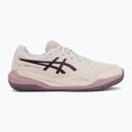 Încălțăminte de tenis pentru copii ASICS Gel-Resolution X GS Clay soft oat/dark aubergine 2