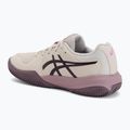 Încălțăminte de tenis pentru copii ASICS Gel-Resolution X GS Clay soft oat/dark aubergine 3