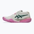 Încălțăminte de padel pentru femei Asics Gel-Resolution X Padel Soft Oat/Jewel Green 2