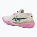 Încălțăminte de padel pentru femei Asics Gel-Resolution X Padel Soft Oat/Jewel Green 3