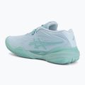 Încălțăminte de tenis pentru femei ASICS Gel-Resolution X Clay light blue/oasis green 3