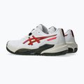 Încălțăminte de tenis pentru bărbați ASICS Gel-Challenger 15 white/cherry tomato 3