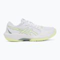 Încălțăminte de volei pentru femei ASICS Gel-Task 5 white/illuminate yellow 2
