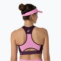 Sutien de antrenament ASICS Game Compression Bra Dark Aubergine/Bubblegum 2