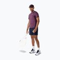 Tricou de tenis pentru bărbați ASICS Match Jacquard dark aubergine 2