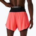 Pantaloni scurți de alergare pentru bărbați ASICS Fujitrail Elite blazing coral 5