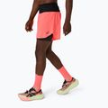 Pantaloni scurți de alergare pentru bărbați ASICS Fujitrail Elite blazing coral 3