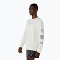 Longsleeve de alergare pentru bărbați Asics Fujitrail Logo Ls Top Cream 4