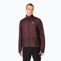 Geacă de alergare pentru bărbați ASICS Road Winter Jacket dark currant