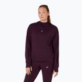 Bluză pentru femei de alergare ASICS Nagino Run Winter Hoodie dark aubergine