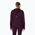 Bluză pentru femei de alergare ASICS Nagino Run Winter Hoodie dark aubergine 3
