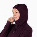 Bluză pentru femei de alergare ASICS Nagino Run Winter Hoodie dark aubergine 6