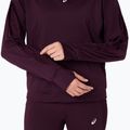 Bluză pentru femei de alergare ASICS Nagino Run Winter Hoodie dark aubergine 9