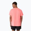 Tricou de alergare pentru bărbați Asics Fujitrail Logo Ss Top Sun Coral 3