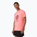 Tricou de alergare pentru bărbați Asics Fujitrail Logo Ss Top Sun Coral 4