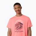 Tricou de alergare pentru bărbați Asics Fujitrail Logo Ss Top Sun Coral 5