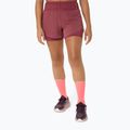 Pantaloni scurți de alergare pentru femei ASICS Fujitrail Elite brisket red