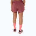 Pantaloni scurți de alergare pentru femei ASICS Fujitrail Elite brisket red 3