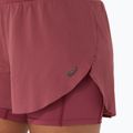 Pantaloni scurți de alergare pentru femei ASICS Fujitrail Elite brisket red 9